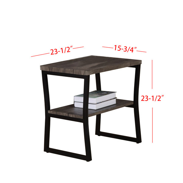17 Stories Lakshita Sled End Table & Reviews Wayfair.ca
